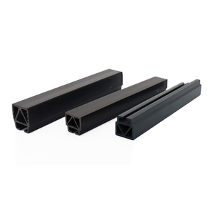 Extrusion de tuyaux rectangulaires en <span class=keywords><strong>PVC</strong></span> Tailles carrées Profils en plastique Tuyaux rectangulaires et carrés en plastique - Product Image 2