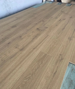 Plancher en bois massif de chêne de style européen haut de gamme pour salon, <span class=keywords><strong>parquet</strong></span> contrecollé pour maison - Product Image 6