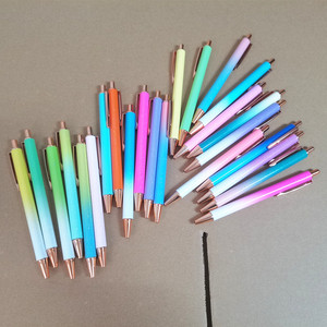 ปากกาลูกลื่นโลหะคริสตัลสีรุ้งวิบวับ สวยงาม น่ารัก ดูดี มีสัมผัสหนัก - Product Image 4