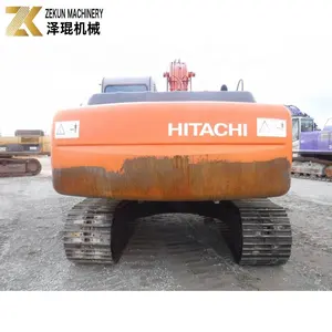 Excavadora usada Hitachi ZX 200, máquina de excavación de 20 toneladas, marca japonesa, ZX200-1