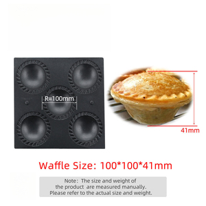 Horno Automático Multifunción para Snacks, Pasteles de <span class=keywords><strong>Buko</strong></span> y Carne, y Máquina para Hacer Waffles - Uso Comercial - Product Image 3