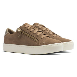 علامة خاصة أحدث أحذية قماشية مسطحة عالية الجودة مع سحاب للنساء والسيدات أحذية نمط المشي - Product Image 5