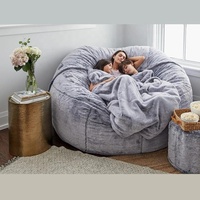 Fauteuil pouf extra large canapé-lit géant avec mobilier de canapé de salon fliier