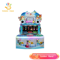 Machine de jeu d'arcade à monnayeur Crazy Toy City 2 pour 3 joueurs, avec fonction de rédemption, pour flipper, en plastique, anglais/espagnol