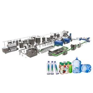 High Quality Small Bottle Water Bottling Packaging Production Line Plant Drinking Mineral Aqua Machine Water Filling