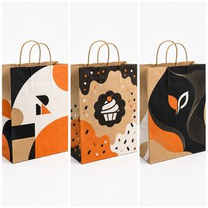 Emballage de produits écologiques durables, autres emballages en papier, sac personnalisé avec poignée, emballage en papier de soie - Product Image 5