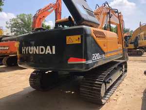 รถขุดตีนตะขาบฮุนไดมือสองได้รับการรับรอง CE พร้อมถัง20TON hyundai220จากเกาหลี - Product Image 4