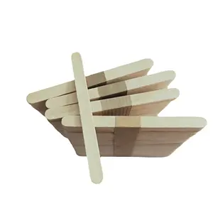 Sustainable Wooden Ice Cream Popsicle Sticks Light and Disposable in Multiple Sizes