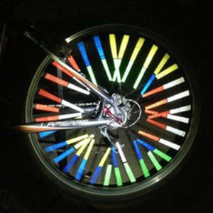 Réflecteur de roue de vélo phosphorescent Réflecteur de vélo - Product Image 2