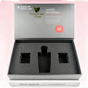 लक्जरी ब्लैक कार्डबोर्ड बॉक्स निर्माता कस्टम लोगो हॉट लक्जरी छोटे चुंबकीय उपहार बॉक्स - Product Image 2