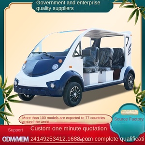 <span class=keywords><strong>Voiture</strong></span> de <span class=keywords><strong>patrouille</strong></span> semi-fermée à trois rangées et 8 places, non motorisée, pour le tourisme, personnalisable, pour les aéroports, les services de sécurité des biens - Product Image 5