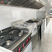 Chariot Mobile rétro Ice Cream Street turquie Burger Bbq restauration remorque nourriture camion