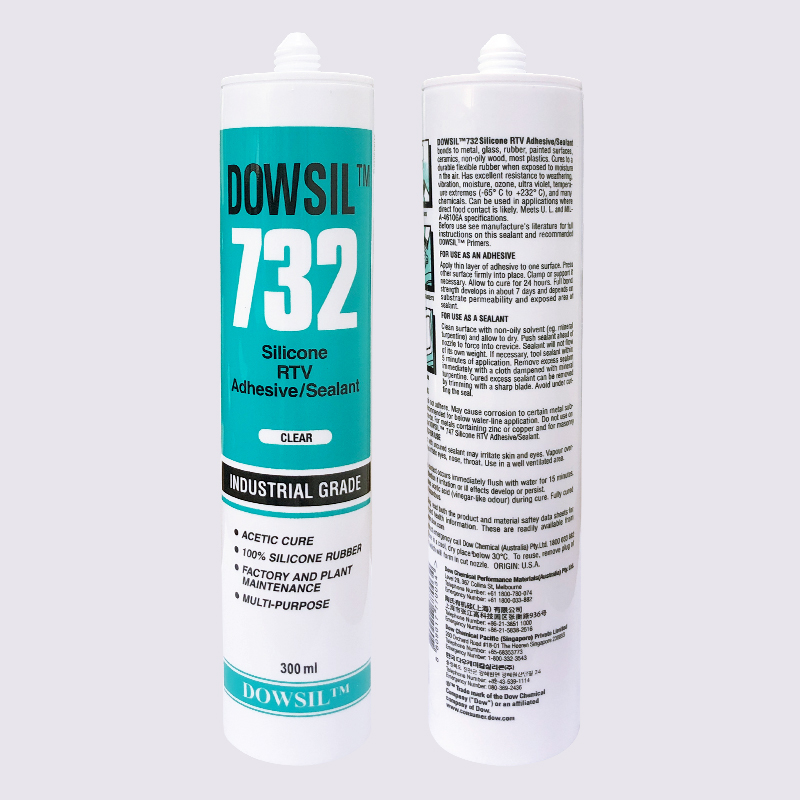 732 Multi Purpose Silicone Adhesive / Sealant For Industrial Sealing Bonding