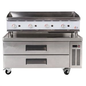 Conception américaine 48in Chef Base Réfrigérateur <span class=keywords><strong>Tiroir</strong></span> Pour Restaurant - Product Image 5