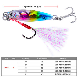 Hot bán kim loại <span class=keywords><strong>Jig</strong></span> 7-30Gram chì <span class=keywords><strong>Jig</strong></span> khuôn mẫu nước ngọt câu cá lure 6 màu <span class=keywords><strong>Jig</strong></span> lures saltwater câu cá - Product Image 4