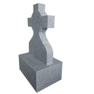 야외 묘지 사용을 위한 현대 유럽식 고광택 화강암 조각 마석 묘석 조각 묘석