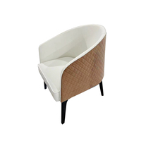 Rembourrage de bar en gros Loft en métal Chaise de restaurant à café en PU personnalisable