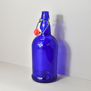 Venta al por mayor botellas de cerveza de vidrio vacías con tapa 1000ml de vidrio botellas de vino vacías Brandy whisky Vodka botella de vidrio - Product Image 5