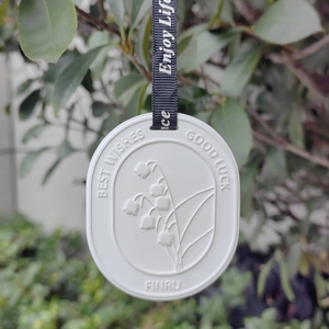 Finru Treo Xe Tủ Quần Áo Làm Mát Không Khí Thơm Gốm Hương Thơm Thạch Cao Sứ Hoa Nhà Hương Thơm Dầu Khuếch Tán - Product Image 5