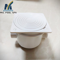 Accessoires pour lampes de piscine à installer dans des boîtes de jonction pour piscines