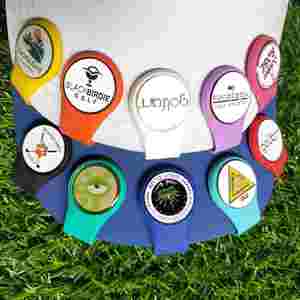 Professional Reusable Folding Golf Supplies <b>Strong</b> Mini Golf Cap Marker Silicone Calibration Clamp <b>Magnetic</b> Club Grips Clasp - Product Image 3