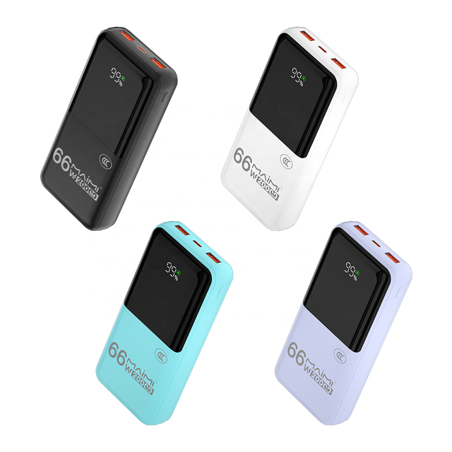 Maimi Oem USB Type c PD 22.5W Mobile Phone Power Banks 20000mah Fast Charging with Led Display High Capacity Portable Powerbank