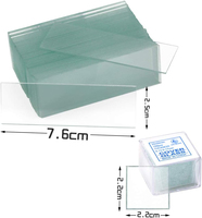 Kaca Mikroskop Berkualitas Tinggi / Cover Glass 24x50mm Berlapis Embun Bersih