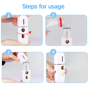 Mini Vaporizador Facial USB Recargable, Humidificador Nano Nebulizador Portátil, Spray Frío Hidratante, Instrumentos de Belleza, Herramienta para el Cuidado de la Piel - Product Image 6
