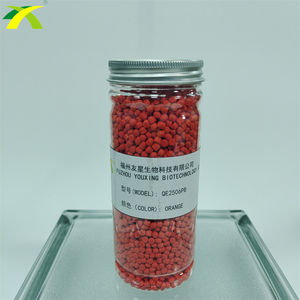 QE2506PB Gránulo masterbatch de color naranja Eva-Compre gránulos de color TPE de elastómero EVA Color Masterbatch del fabricante líder - Product Image 2