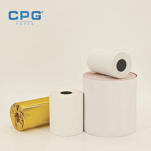 Rollo de Papel Térmico de 57x38mm, 55gsm, Libre de BPA, Suministro Directo de Fábrica, Rollo Térmico para Servicio de Mesa en Restaurantes - Product Image 1