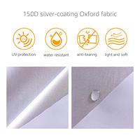 Accessoires de voiture Housse universelle imperméable au vent Protection solaire contre les intempéries Tissu Peva Oxford résistant aux rayures