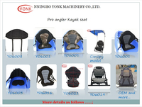 Yonk Fisher Kayak coussin de siège coussin réglable EVA coussin pour Kayaks Waterplay surf outil et accessoire bateau accessoires