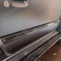 Bon revêtement d'habillage de corps de moulage de porte latérale peinture en fibre de carbone garde de porte latérale pour Suzuki Jimny
