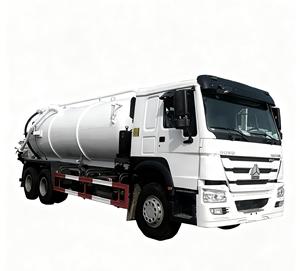 Camión de Succión de Aguas Residuales Euro 3 de 18000 Litros y 18 Toneladas 6X4 - Hermético para Estaciones de Residuos Peligrosos - Product Image 2