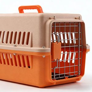 इटा ने पीप पालतू एयरलाइन वाहक फोल्डेबल पोर्टेबल ठोस रंग यात्रा क्रट मध्यम बड़ी बिल्लियों कुत्तों को भारी शुल्क हवादार किया - Product Image 1