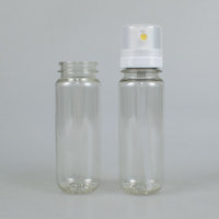 Flacon pulvérisateur cosmétique rechargeable en PET de 90 ml et 300 ml, idéal pour les voyages, emballage de crème solaire, vente directe d'usine