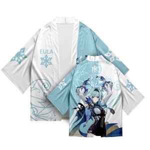 26 Styles Xiao Zhong Li Qiqi <span class=keywords><strong>Cosplay</strong></span>, Kimono Haori imprimé en 3D, Cape, Haut en polyester, Vêtements unisexes d'anime et de dessin animé - Product Image 5