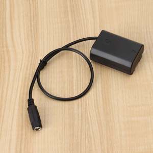 Kit de cable recto con conector hembra de CC y batería ficticia de batería, kit de cable recto para <span class=keywords><strong>SONY</strong></span> A9/A9R 7RM3, A7m3 A7r3 Alpha <span class=keywords><strong>9</strong></span> 9S 9R, 2 unidades - Product Image 1