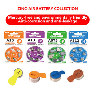 Großhandel <span class=keywords><strong>A312</strong></span> PR41 312 Zink-Luft-Batterie 1,45V für Hörgeräte Cochlea-Implantat, Knopfzellenbatterie-Lieferant - Product Image 4