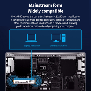 Оригинальный Lexar NM610 PRO M.2 NVME 250 ГБ SSD 500 ГБ 1 т жесткий диск PCIe Gen3x4 твердотельный накопитель 2 ТБ жесткий диск для ноутбука - Product Image 5