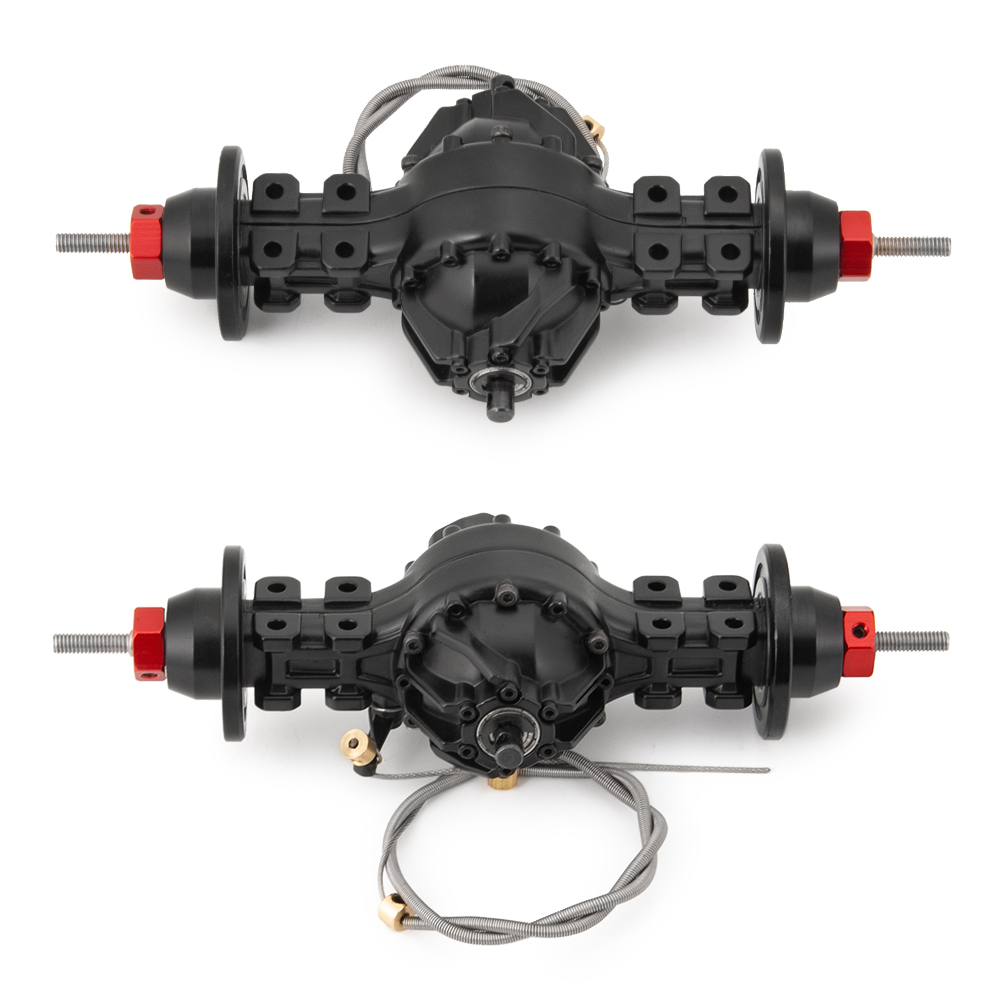 Rear Axle Electric Air Suspension System Kit For 1/14 Tamiya Rc Trailer