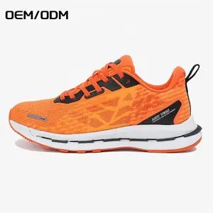 New Comfortable Sports Soft Walking Shoes Gradient Breathable Sports Shoes Oem Shoes Sneakers