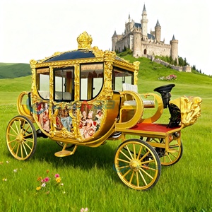Nuevo Estilo de Carruaje Eléctrico Real, Transporte Especial para Bodas de Princesas, Carruaje para Recorridos Turísticos - Product Image 4