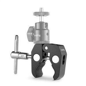 Small <span class=keywords><strong>Rig</strong></span> Super <span class=keywords><strong>Clamp</strong></span>, Paquete de 2 Piezas con Rosca de 1/4" y 3/8" para Cámaras/Luces/Paraguas/Ganchos/Estantes/Vidrio Plano/Barras Transversales 2058 - Product Image 5