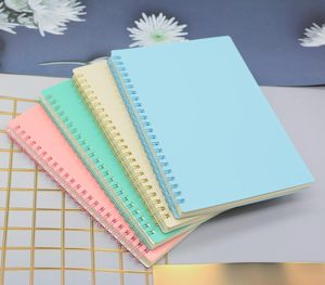 Carnets à spirale A5/B5/A4 en gros, couverture souple en PP, pour étudiants, 60-120 feuilles, couleur personnalisée, conception publicitaire à spirale - Product Image 4