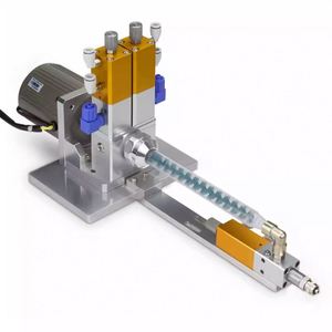 Vanne de distribution de silicone à double cylindre pour équipement industriel 220V, garantie 1 an - Product Image 1