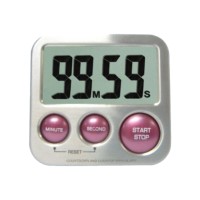 Minuterie d'étude visuelle à grand écran LCD pour enfants Cuisine Cuisine Réveil numérique Minuterie