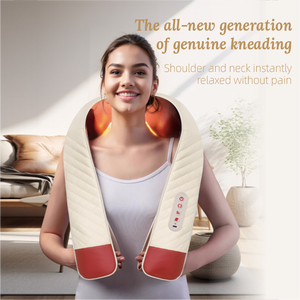 <span class=keywords><strong>Irest</strong></span> Nuevos productos de masajeador 3D Shiatsu Mantón de masaje de cuello y hombros - Product Image 2