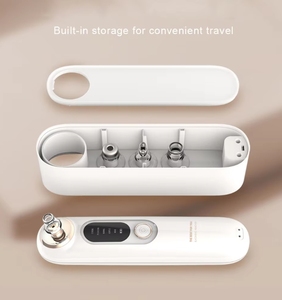Portable USB Rechargeable LED Vacuum Blackhead Remover 4 Suction Heads Acne <b>Pore</b> Deep <b>Cleaner</b> - Product Image 4