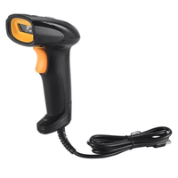 Escáner de Código de Barras Láser Inalámbrico USB, Producto en Stock con Interfaz Rápida para Inventario de Almacén